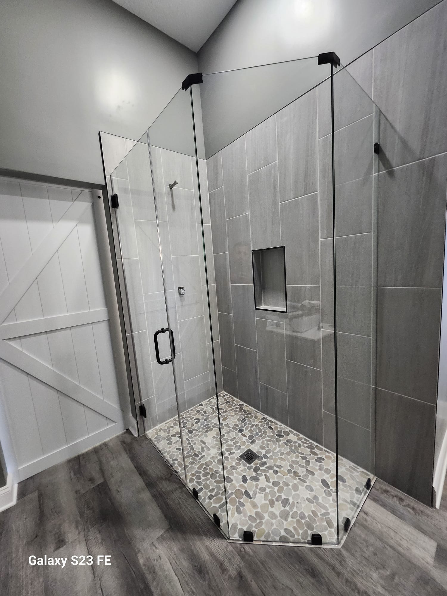 Shower Glass Panels Installation