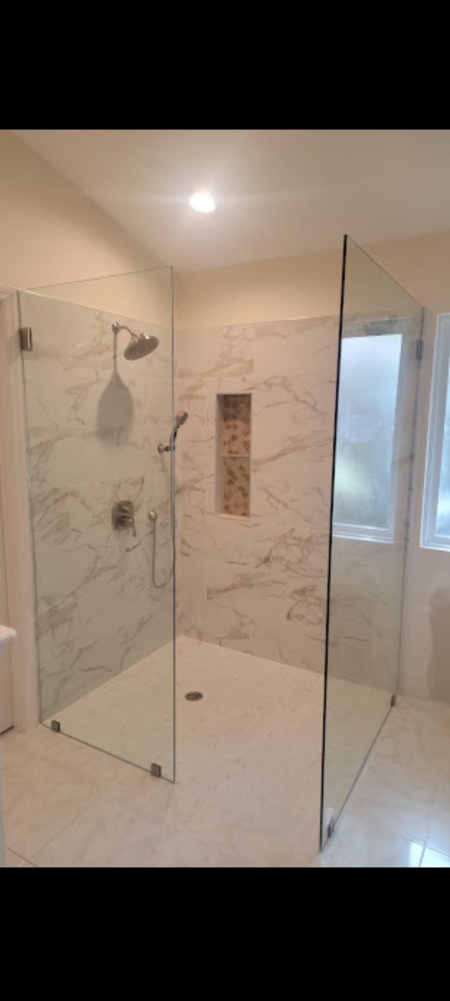 Shower Glass Panels Installation