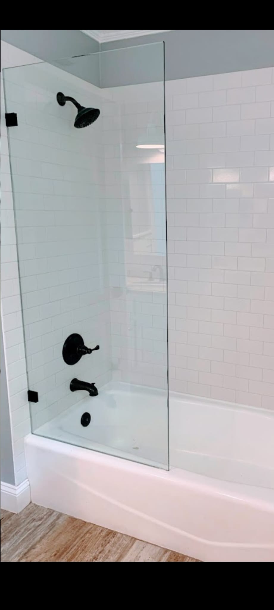 Shower Glass Panels Installation