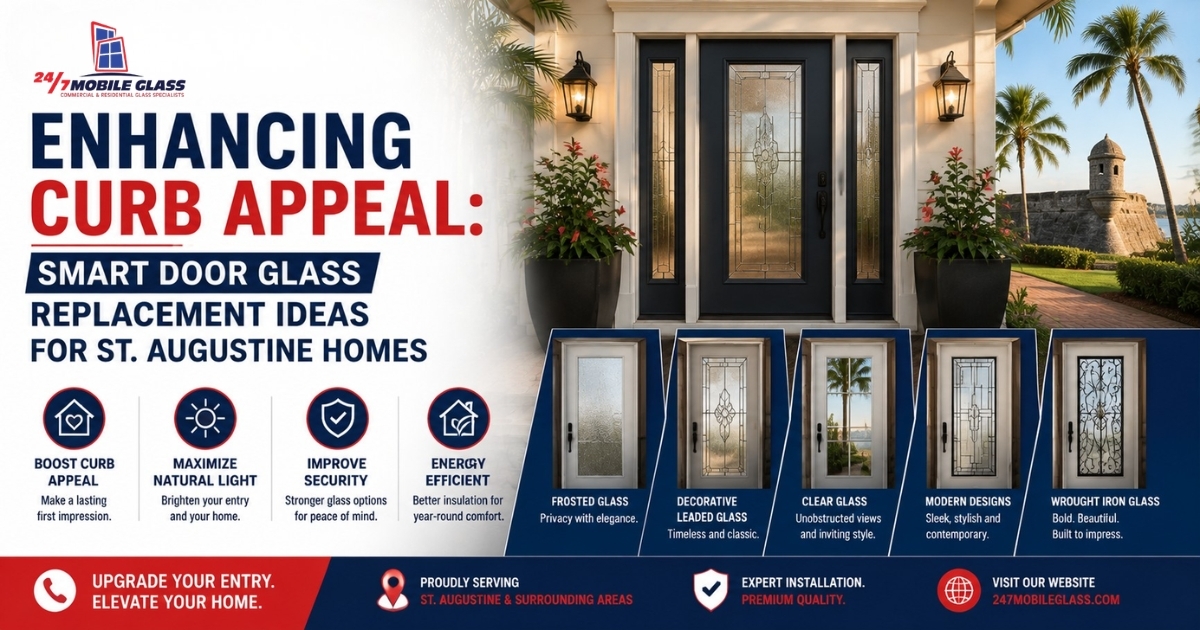 door glass replacement in St. Augustine