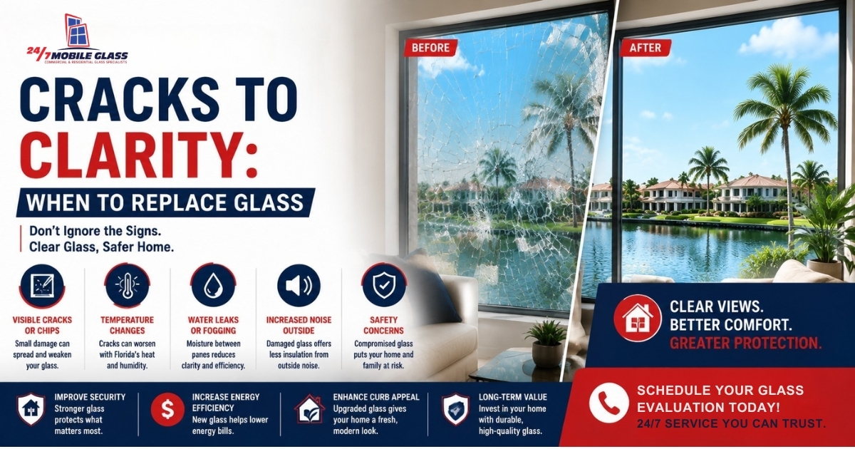 glass replacement services in St augustine