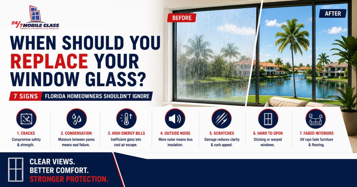 window glass replacement in Florida