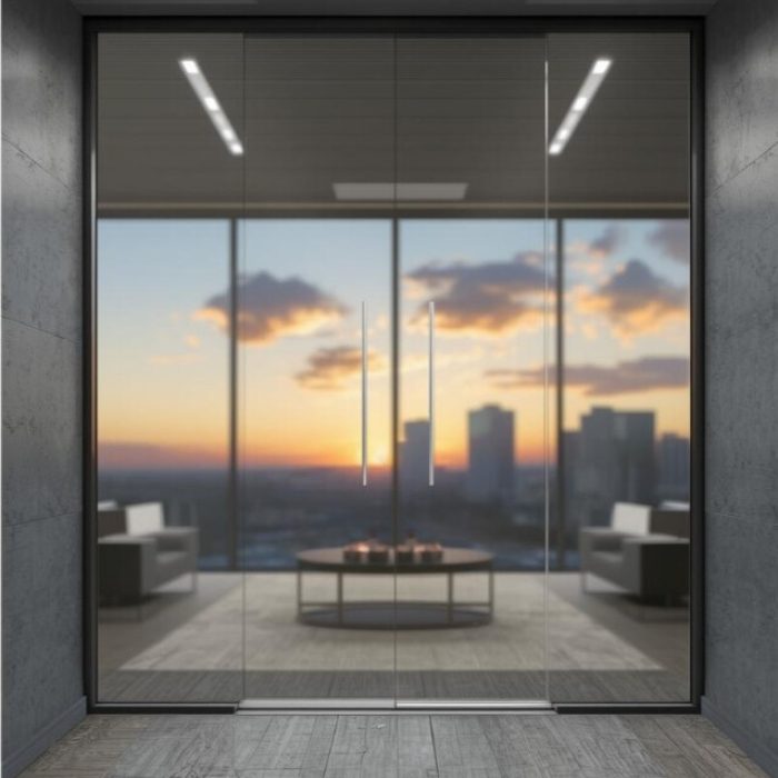 Glass Door After